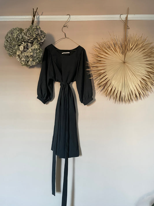Silk Leaf Dress