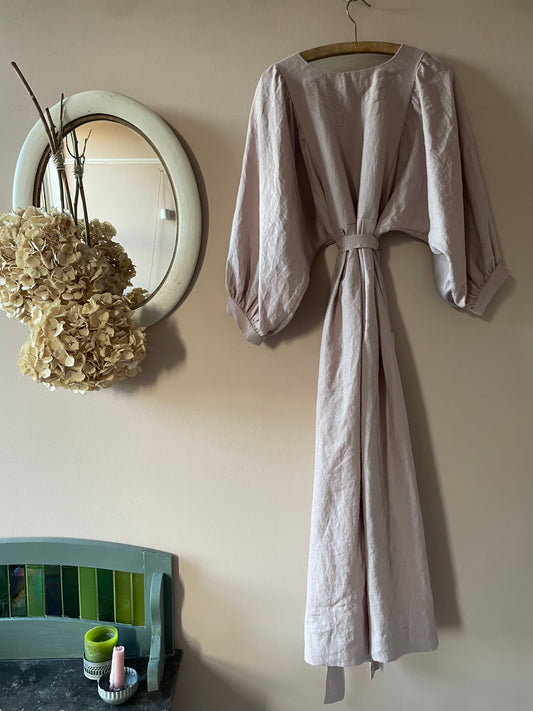 Linen Leaf Dress