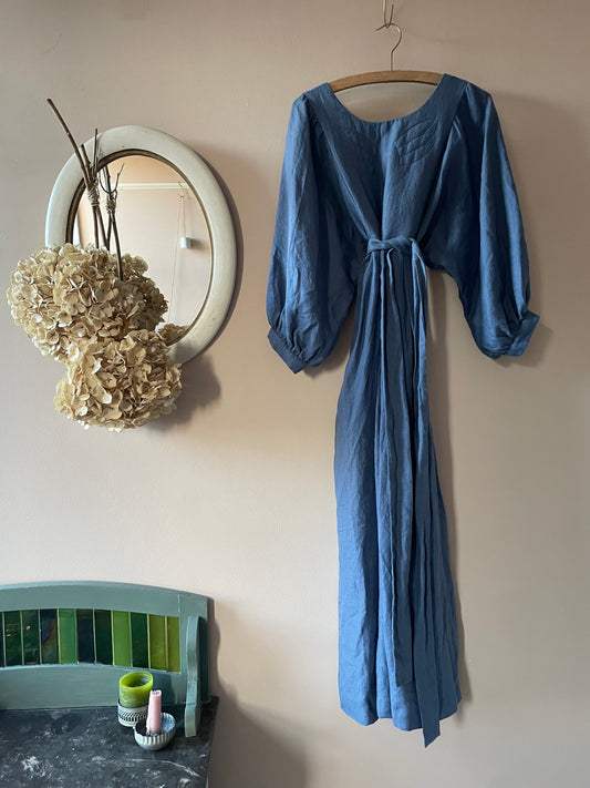 Linen Leaf Dress